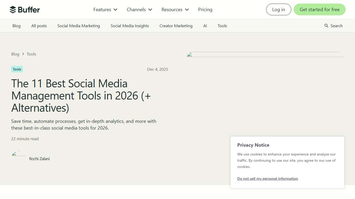 The 11 Best Social Media Management Tools in 2026 (+ Alternatives)